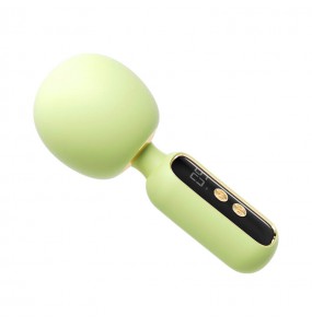 MizzZee - JinChao Heating Vibrating AV Wand (Chargeable - Green)